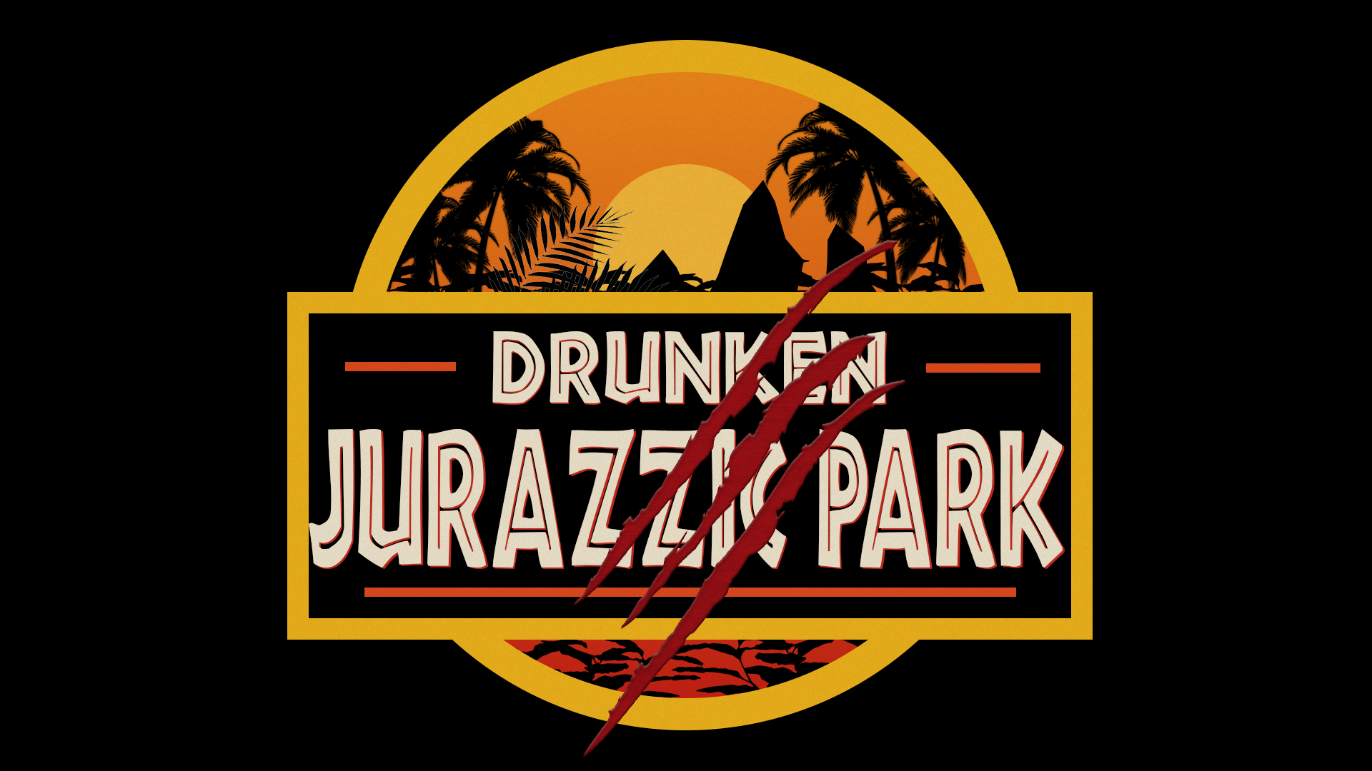 Drunken Jurazzic Park logo
